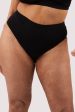 Second Skin Black Recycled Highwaist Brief Fashion