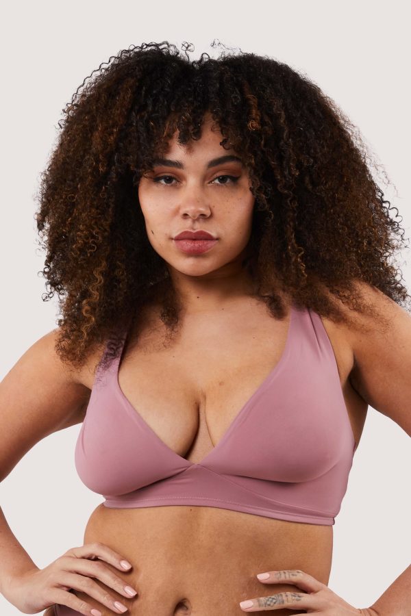 Second Skin Rose Recycled Triangle Bra Online