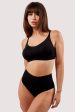 Second Skin Black Recycled Highwaist Brief Fashion