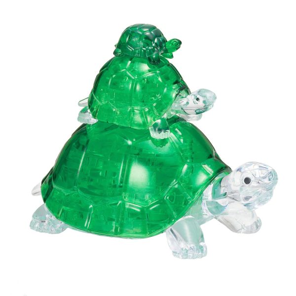 3D Crystal Puzzle: Turtles Fashion