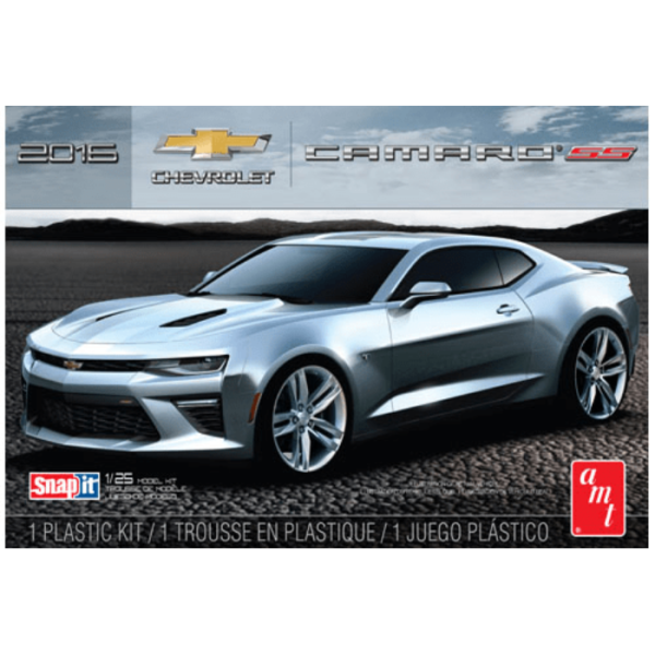 982M 1 25 2016 Chevy Camaro SS Snap Kit Red Plastic Model Kit For Cheap