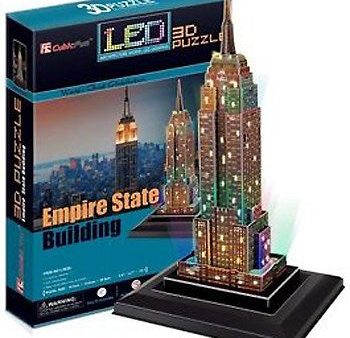 38pc Empire State Building 3D LED Puzzl Online