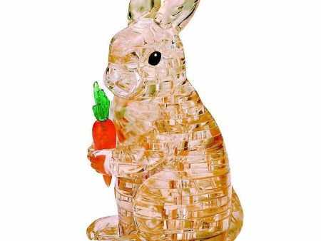 3D Crystal Puzzle: Brown Rabbit Sale