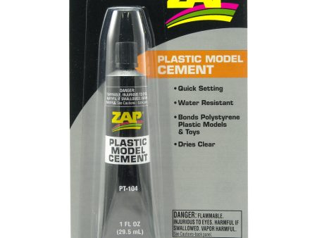 PT104 1oz Plastic Model Cement with Tip Fashion