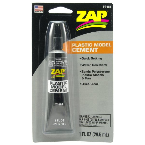 PT104 1oz Plastic Model Cement with Tip Fashion