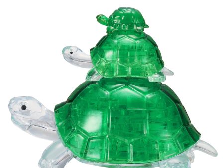 3D Crystal Puzzle: Turtles Fashion