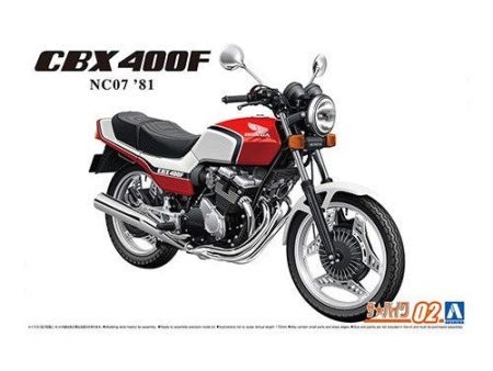 1 12 HONDA NC07 CBX400F Candy pearl maui red Pearl shell white 81 For Discount