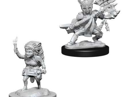 D&D Nolzurs Marvelous Unpainted Miniatures: Female Halfling Fighter Online Hot Sale