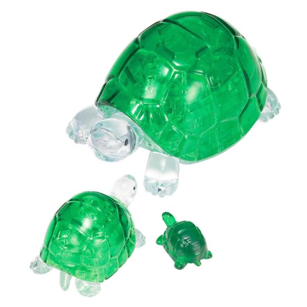 3D Crystal Puzzle: Turtles Fashion