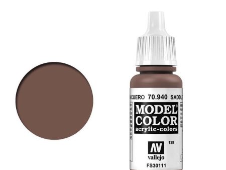 Model Colour #153  Saddle Brown 18ml Matt Acrylic Paint Online Sale