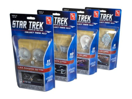 914 1 2500 Star Trek  Ships of the Line Assortment Ship 14 SNAP Plastic Model Kit Online Sale