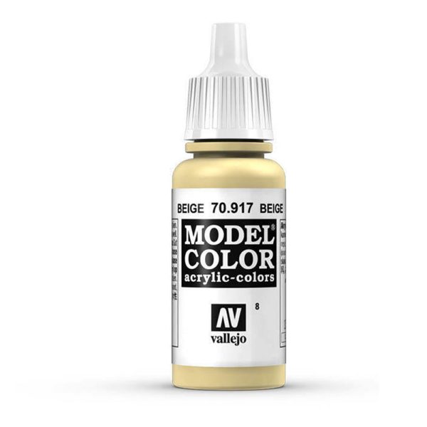 Model Colour #131  Beige 18ml Matt Acrylic Paint For Sale