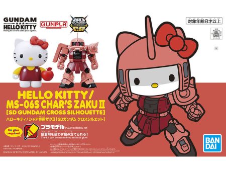 HELLO KITTY MS06S ZAKU II[SD GUNDAM CROSS SILHOUETTE] For Discount