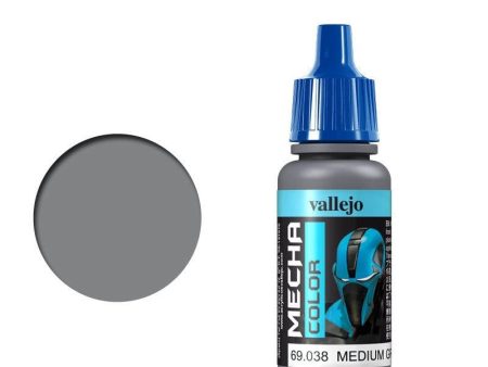 69038 Mecha Colour Medium Grey 17ml Acrylic Airbrush Paint Hot on Sale