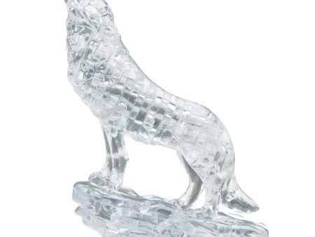 3D Silver Wolf Crystal Puzzle Online Hot Sale