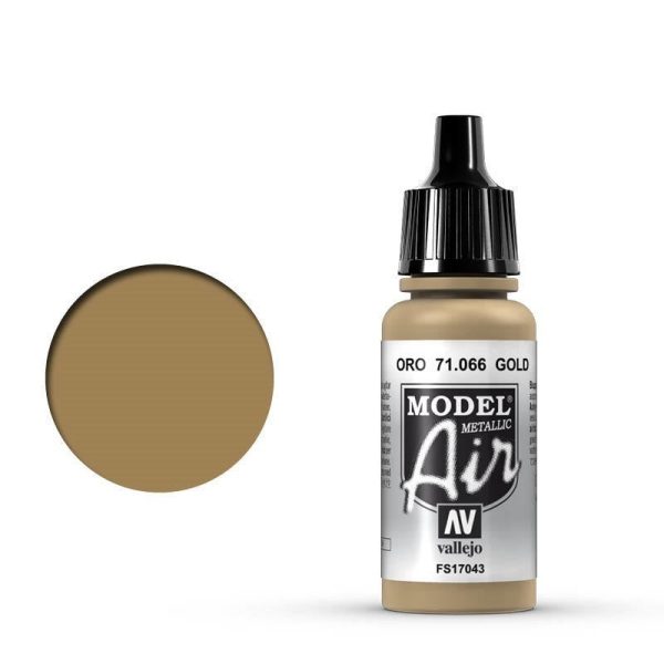 71066 Model Air Gold 17 ml Acrylic Airbrush Paint Sale