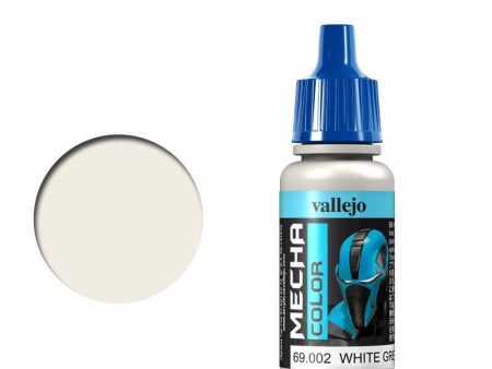 69002 Mecha Colour White Grey 17ml Acrylic Airbrush Paint Online Hot Sale