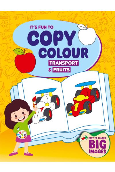 It s Fun To Copy Colour - Transport & Fruits For Sale